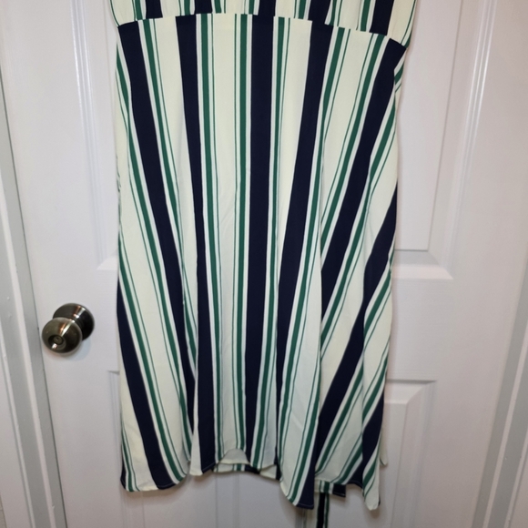 ModCloth Striped Wrap Dress Sz 2X - Picture 8 of 12